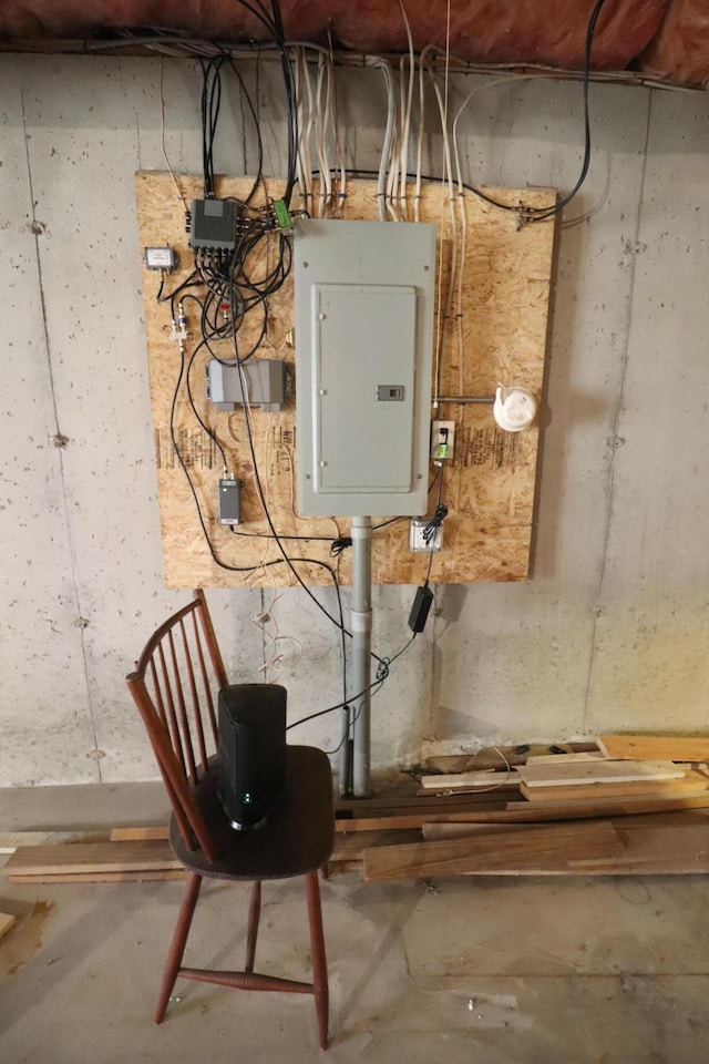 23 W Woods Vlg, Yarmouth Port, MA 02675 - utility room with electric panel
