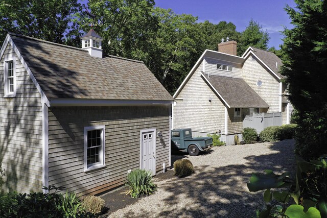 view of rear view of house