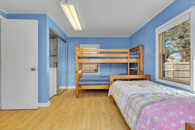 188 Captain Chase Rd, Dennis Port, MA 02639 - bedroom featuring wood finished floors, baseboards, and a closet