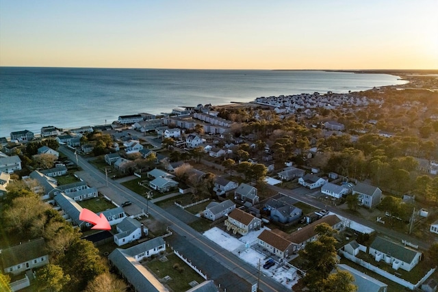 188 Captain Chase Rd, Dennis Port, MA 02639 - drone / aerial view featuring a water view