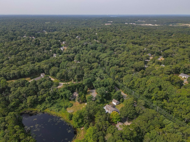 507 S Orleans Rd, Orleans, MA 02653 - view of property location with a forest and a nearby body of water