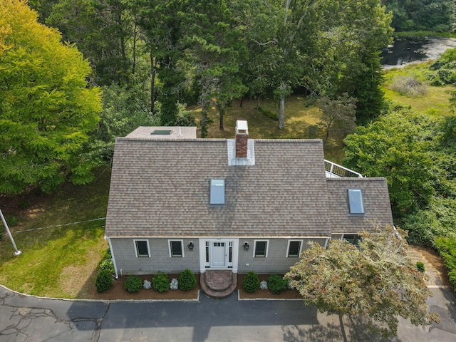 507 S Orleans Rd, Orleans, MA 02653 - aerial view of property and surrounding area featuring a heavily wooded area
