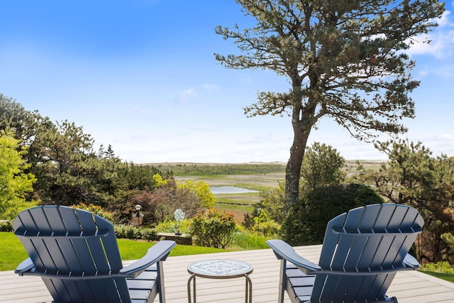 12 Windswept Ln, Orleans, MA 02653 - view of wooden terrace