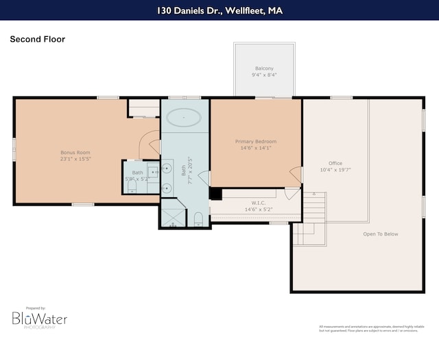 130 Daniels Dr, Wellfleet, MA 02667 - view of home floor plan