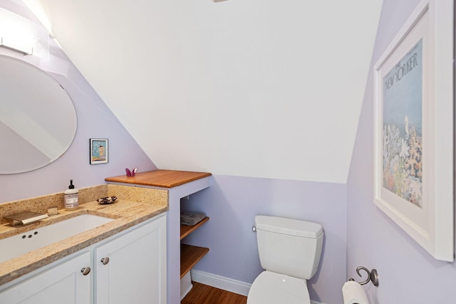 130 Daniels Dr, Wellfleet, MA 02667 - bathroom featuring vanity and wood finished floors