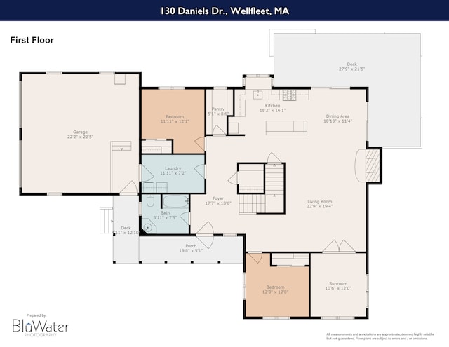 130 Daniels Dr, Wellfleet, MA 02667 - view of room layout