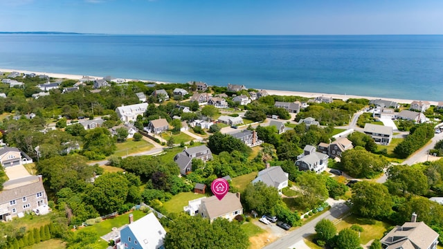 75 Wing Blvd E, East Sandwich, MA 02537 - aerial view of residential area featuring a large body of water