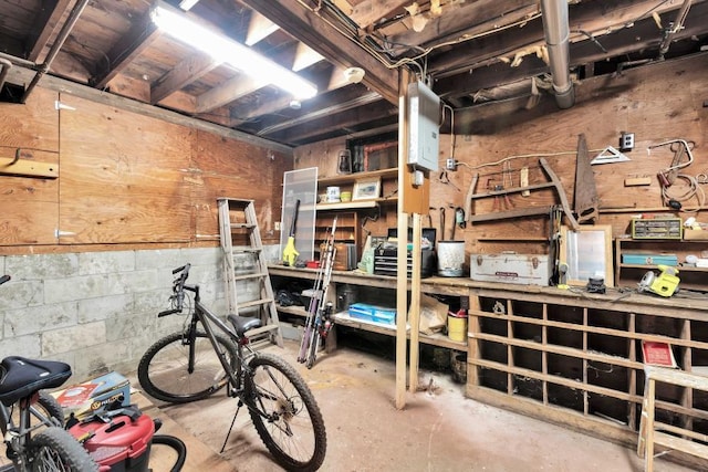 view of storage