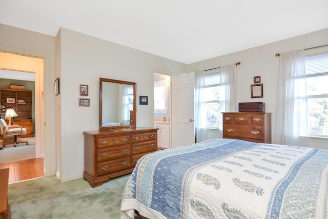14 Harold St Unit 6-D, Harwich Port, MA 02646 - carpeted bedroom with ensuite bathroom