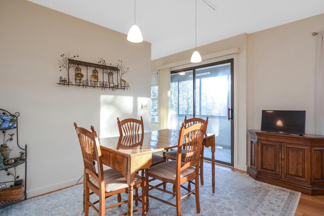 14 Harold St Unit 6-D, Harwich Port, MA 02646 - dining room featuring light hardwood / wood-style flooring