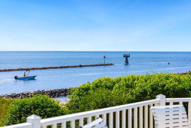 property view of water