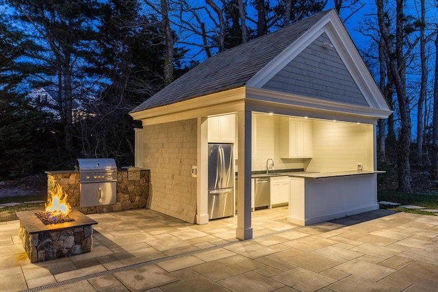 71 Towhee Ln, Orleans, MA 02653 - aerial view with a water view