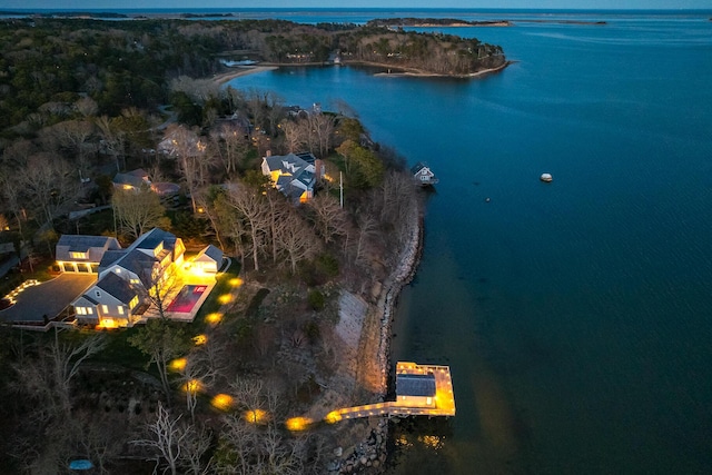 71 Towhee Ln, Orleans, MA 02653 - interior space featuring a water view