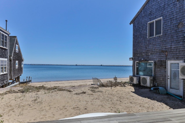 water view featuring a view of the beach