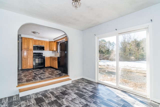62 Windsor Rd, Sandwich, MA 02563 - kitchen with black appliances