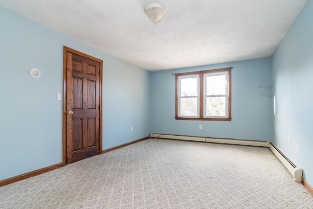 62 Windsor Rd, Sandwich, MA 02563 - unfurnished room featuring light colored carpet and baseboard heating