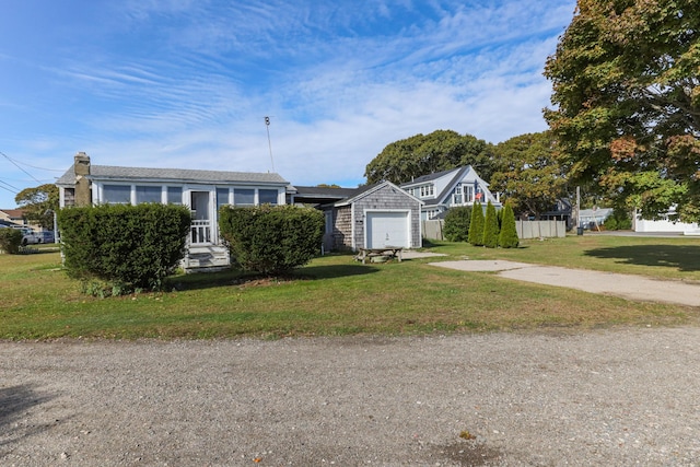 231 Great Bay St, Teaticket, MA 02536 - view of front of home with a front yard