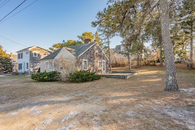 view of property exterior