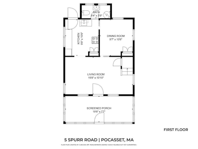 5 Spurr Rd, Pocasset, MA 02559 - room layout