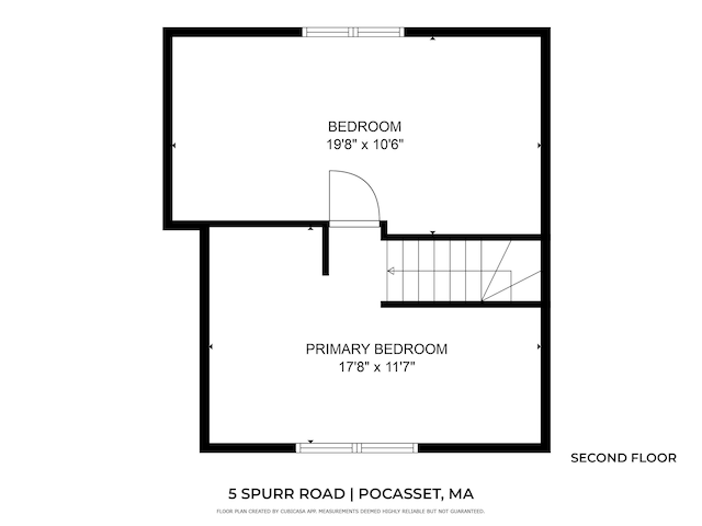 5 Spurr Rd, Pocasset, MA 02559 - floor plan / room layout