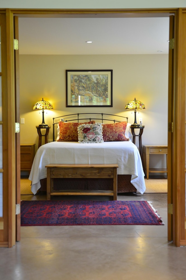 71 Stoney Hill Rd, Tisbury, MA 02568 - bedroom featuring finished concrete floors