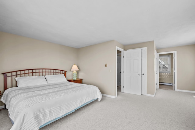 7 Dunes Rd, Harwich Port, MA 02646 - bedroom with carpet floors and a baseboard radiator
