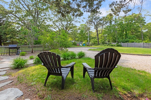 280 Schoolhouse Rd, Eastham, MA 02642 - view of yard with view of wooded area