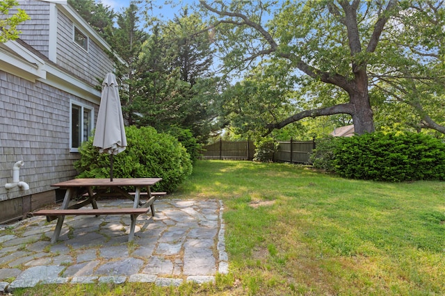 280 Schoolhouse Rd, Eastham, MA 02642 - view of yard featuring a patio area