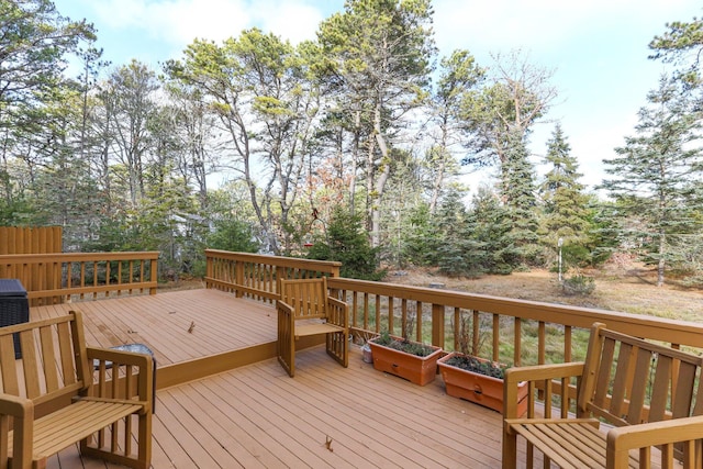 35 Pine Field Rd, Wellfleet, MA 02667 - view of wooden deck