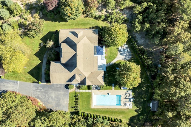 drone / aerial view
