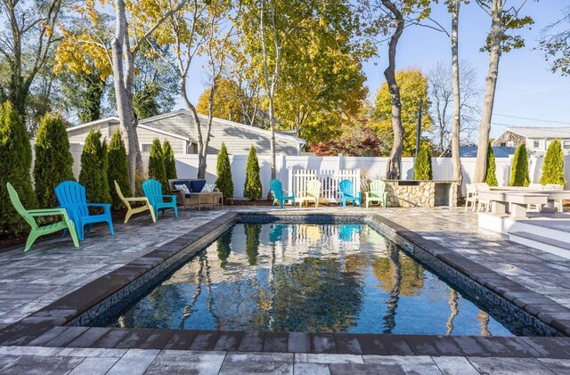 12 Dartmouth St, Hyannis, MA 02601 - view of pool featuring a patio