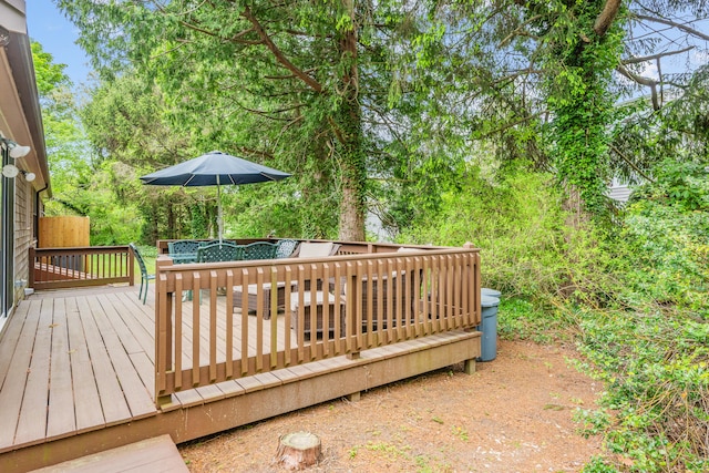 290 Riverview Ln, Centerville, MA 02632 - view of wooden terrace