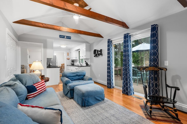 290 Riverview Ln, Centerville, MA 02632 - living area with light wood-style flooring and ceiling fan