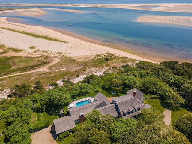 25 Wikis Way, Chatham, MA 02633 - aerial overview of property's location with expansive beach
