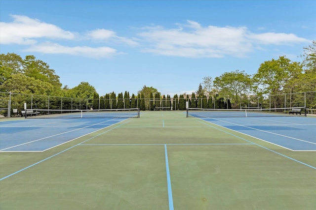 17 Chadwick Ct, Mashpee, MA 02649 - view of tennis court featuring community basketball court