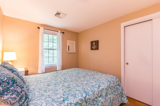 480 Forest Rd, South Yarmouth, MA 02664 - bedroom featuring wood finished floors and a closet
