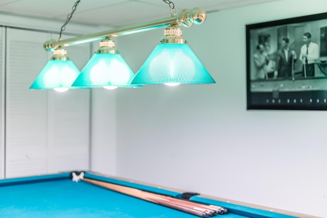 view of rec room