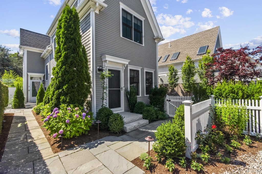 4 Race Rd Unit U2, Provincetown, MA 02657 - view of front of property with a gate