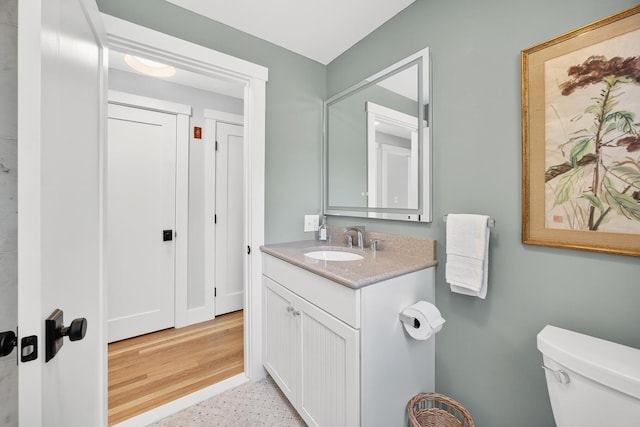 44 Squirrel, Eastham, MA 02642 - half bathroom with vanity and toilet