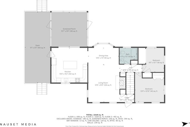 44 Squirrel, Eastham, MA 02642 - view of floor plan / room layout