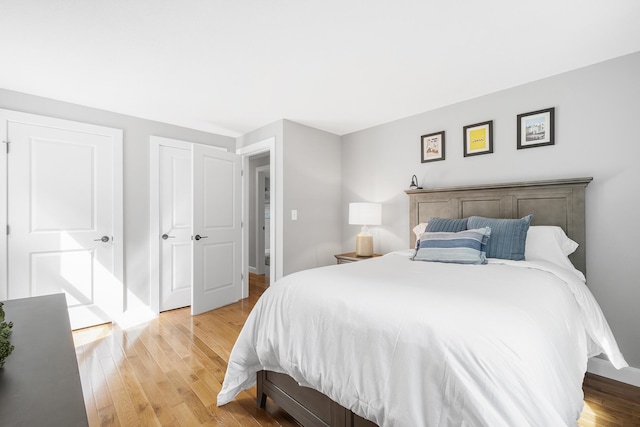 29 Braeburn Ct, Hatchville, MA 02536 - bedroom featuring light wood-style floors and baseboards