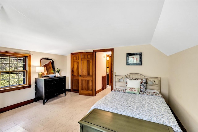 3 Five Corners Rd, Centerville, MA 02632 - bedroom featuring vaulted ceiling and baseboards
