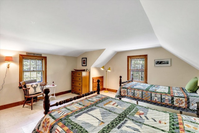 3 Five Corners Rd, Centerville, MA 02632 - bedroom featuring baseboards and vaulted ceiling
