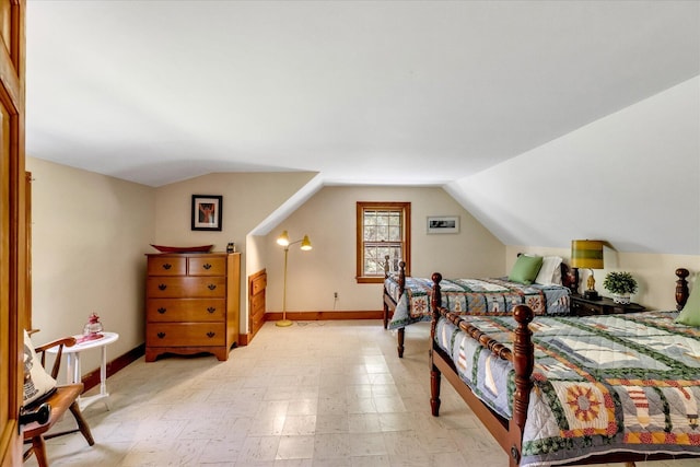 3 Five Corners Rd, Centerville, MA 02632 - bedroom with baseboards and vaulted ceiling