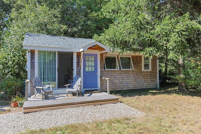 view of outbuilding with an outdoor structure