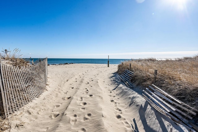 67 Inman Rd Unit X, Dennis Port, MA 02639 - water view featuring a view of the beach