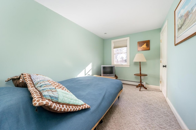 67 Inman Rd Unit X, Dennis Port, MA 02639 - carpeted bedroom with a baseboard radiator