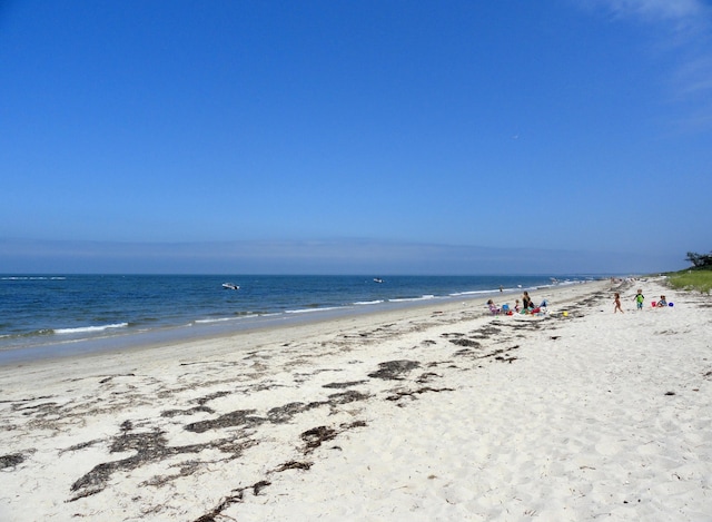water view featuring local beach