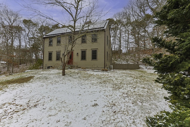 view of front of house