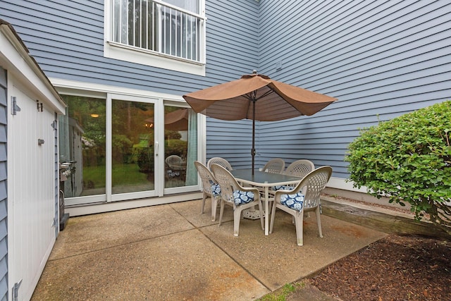 288 Fletcher Ln, Brewster, MA 02631 - view of patio with outdoor dining space